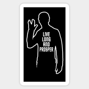 STAR TREK - Live Long and prosper Sticker